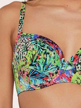 LingaDore Beach Crazy  multicolor padded bikini bra