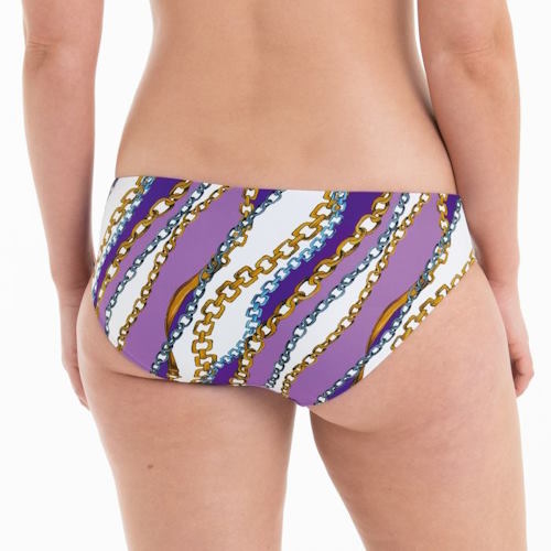 Anita Swimwear Melody purple/print set
