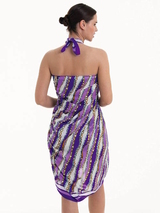 Anita Swimwear Maro purple/print beachwear