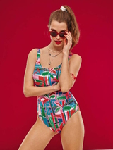 Rosa Faia Swimwear Cloe multicolor/print bathingsuit
