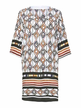 Anita Swimwear Garda black/brown tunic