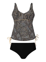 Anita Swimwear Malaika black/gold tankini set
