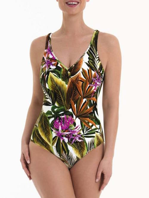 Anita Swimwear Camilla green/print bathingsuit