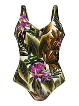 Anita Swimwear Camilla green/print bathingsuit