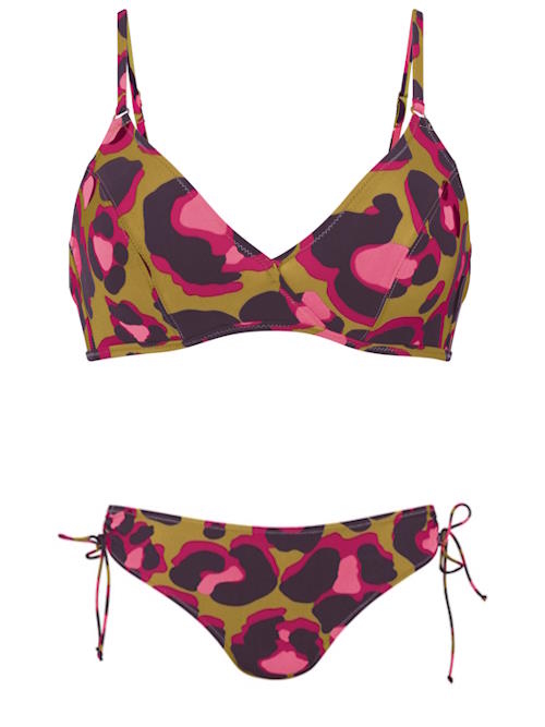 Rosa Faia Swimwear Minou animal print set
