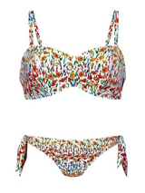 Rosa Faia Swimwear Ella white/print set