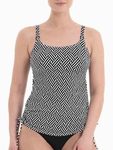 Anita Care Latina black/white prosthetic tankini