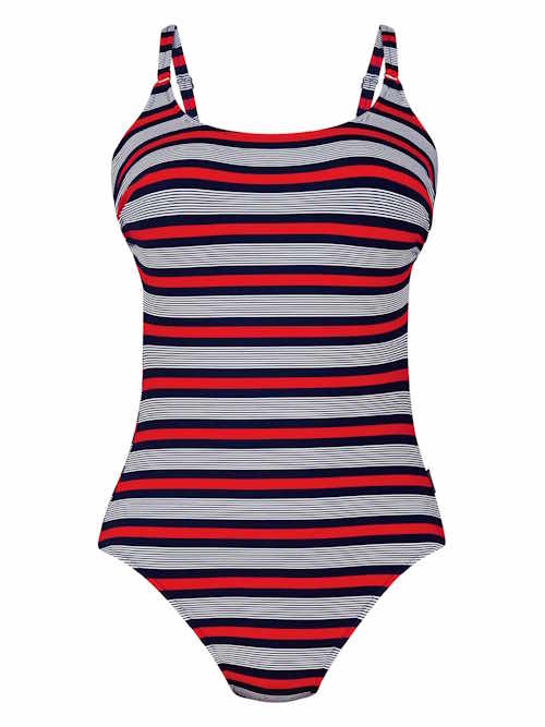 Rosa Faia Swimwear Estelle blue/red bathingsuit