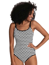 Rosa Faia Swimwear Marinet black/white prosthetic swimsuit