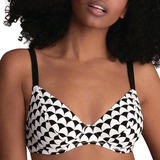 Rosa Faia Swimwear Celine black/white set