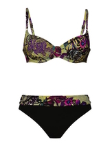 Anita Swimwear Sole green/print set