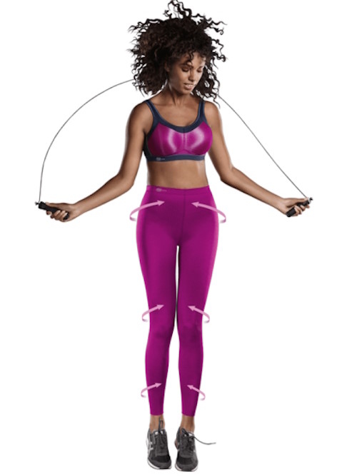 Anita Active Sport Tights Massage fuchsia legging