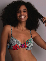 Rosa Faia Swimwear Paulina multicolor/print push up bikini bra