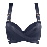 Marlies Dekkers Swimwear Cache Coeur grey push up bikini bra