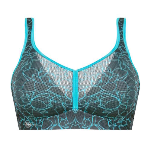 Anita Active Air Control Delta Trail black/blue sport bra