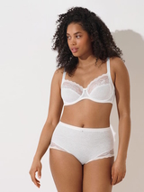 Lisca Evelyn white non-padded bra