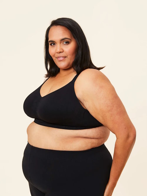 Sugar Candy Basic black wireless bra