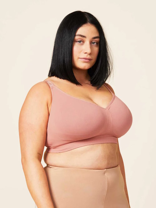 Sugar Candy Basic rosewood wireless bra