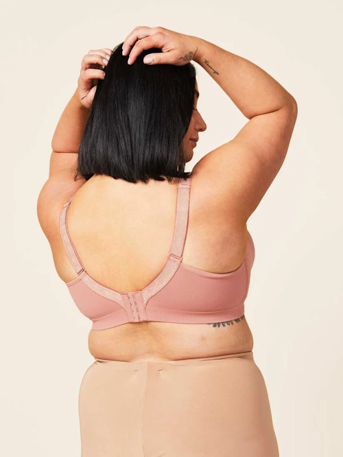 Sugar Candy Basic rosewood wireless bra