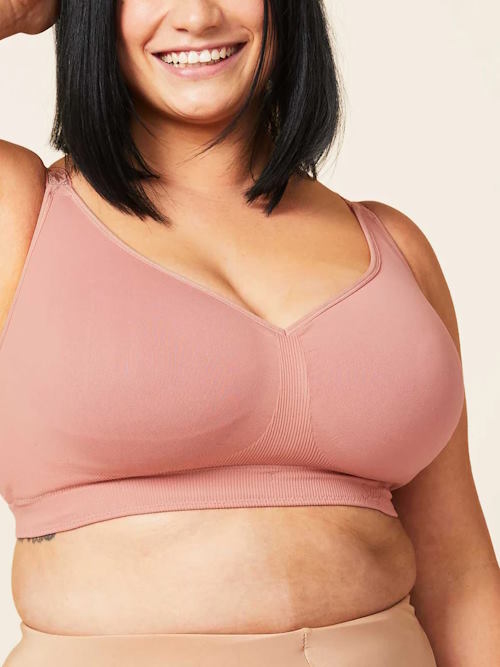 Sugar Candy Basic rosewood wireless bra