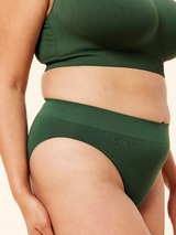 Sugar Candy Basic forest green brief