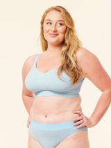 Sugar Candy Basic baby blue wireless bra