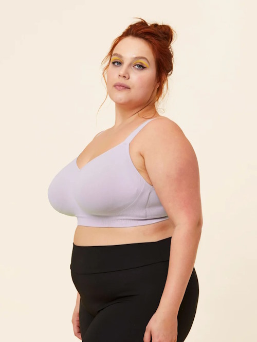 Sugar Candy Basic lavender wireless bra