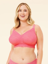 Sugar Candy Bestie hot pink wireless bra
