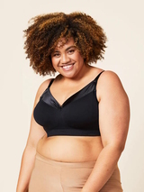 Sugar Candy Posh black wireless bra