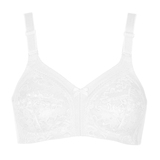 Lisca Sabina white wireless bra
