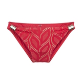 LingaDore Beach fabulous in red Lace red bikini brief
