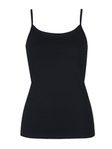 Lisca Kaia black spaghetti top
