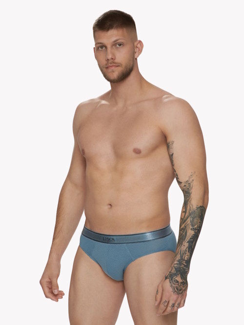 Lisca Heren Zeus blue smokey men brief