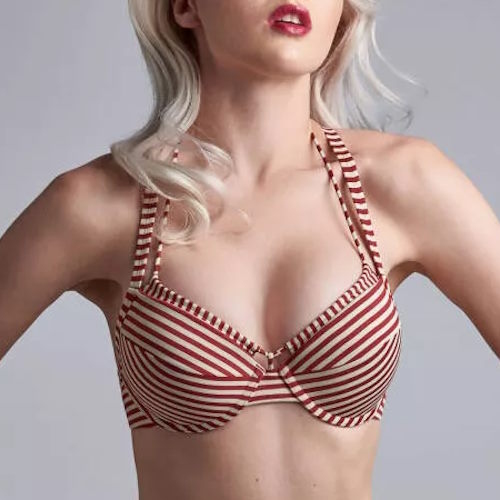Marlies Dekkers Swimwear Holi Vintage red/print push up bikini bra
