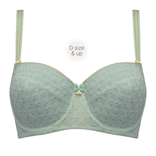 Marlies Dekkers Lucky Clover mint padded bra