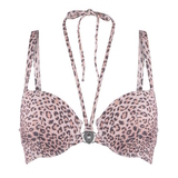 LingaDore Beach  Pink Leopard pink/print padded bikini bra