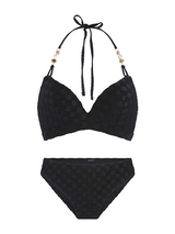 LingaDore Beach Ready to shine black set