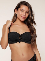 LingaDore Beach  Beautiful Black black padded bikini bra