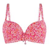 LingaDore Beach  Spice it up hot pink padded bikini bra
