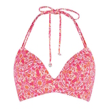 LingaDore Beach  Spice it up hot pink padded bikini bra