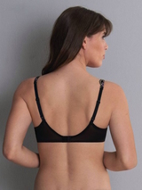 Rosa Faia Colette black non-padded bra