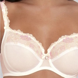 Rosa Faia Colette ivory non-padded bra