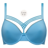Marlies Dekkers Dame de Paris blue padded bra