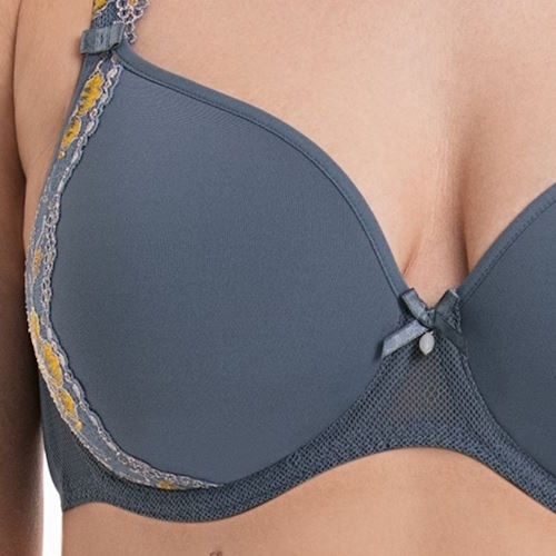 Rosa Faia Colette grey padded bra