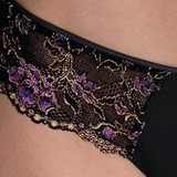 Rosa Faia Colette black thong