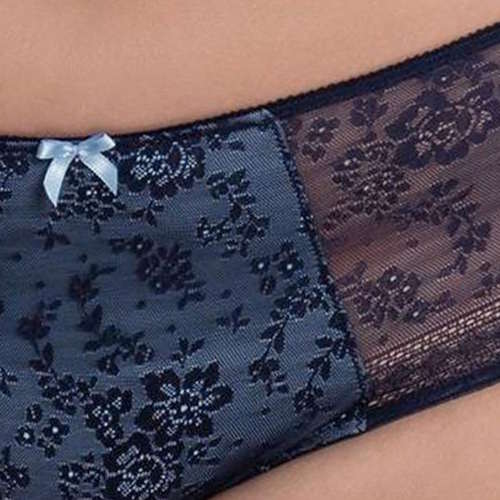 Rosa Faia Fleur moonlight blue high waist brief