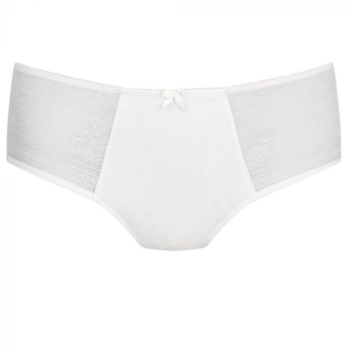 Rosa Faia Fleur ivory high waist brief
