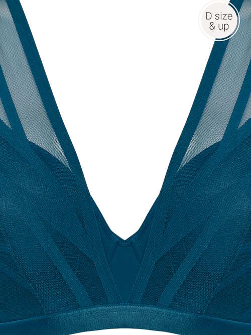 Marlies Dekkers Illusionist petrol padded bra