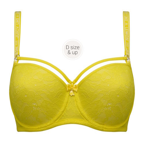 Marlies Dekkers Space Odyssey yellow padded bra