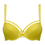 Marlies Dekkers Space Odyssey yellow push up bra